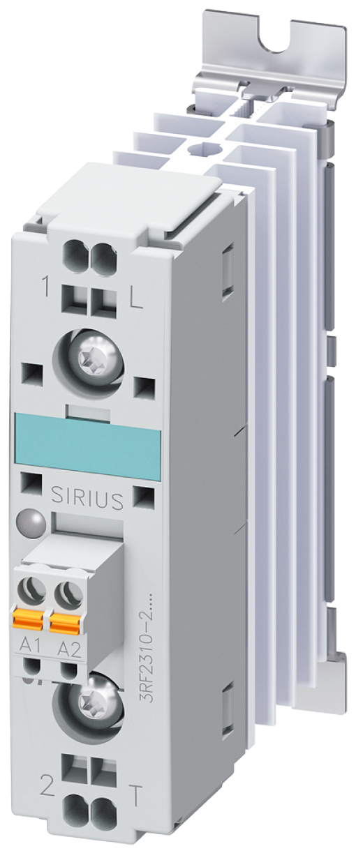 Solidstate contactor 3RF2 1ph AC51 10 A 48600 V110230 V AC