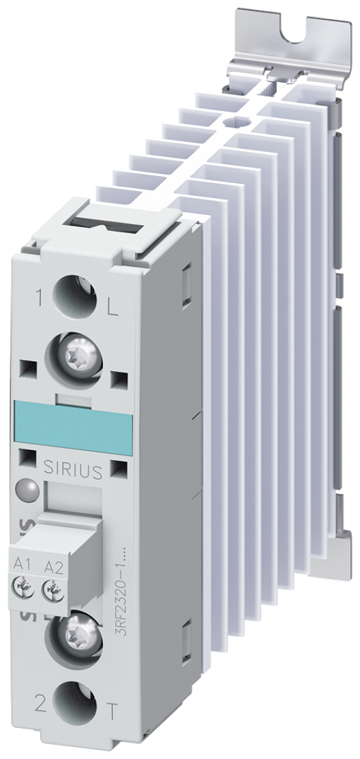 Solidstate contactor 3RF2 1ph AC51 20 AAC 15 12 A 48460 V110230 V AC
