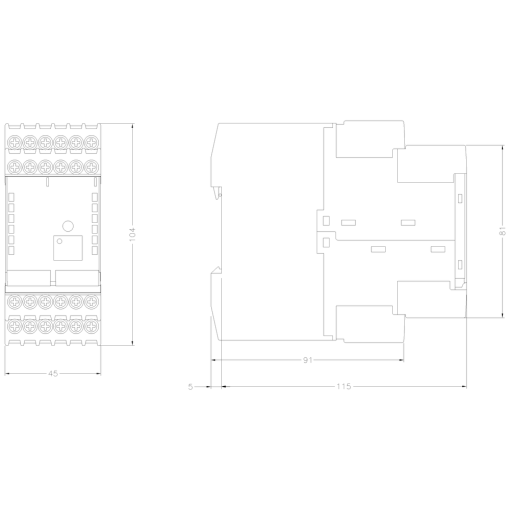 ASIsafe extended safety monitor 1 FRO 1 enabling circuit IP20