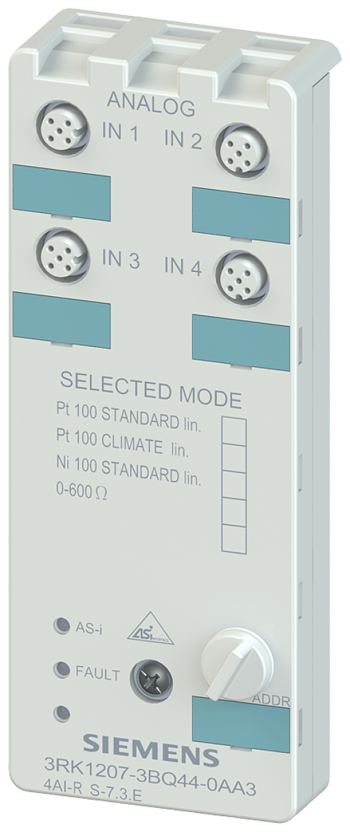 ASi compact module IP67 analog 4 AI 4x inputs M12 Pt100 LIN unit