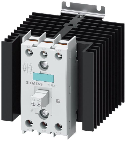 Solidstate contactor 3RF2 3ph AC51 40 A 48600 V430 V DC 2phase contro