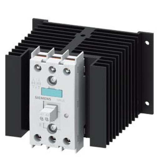 Solidstate contactor 3RF2 3ph AC51 50 A 48600 V230 V AC 2phase controlled