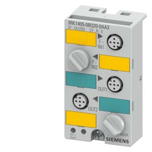 ASIsafe compact module K45F IP67 digital 2 FDI2 DQ 2x safe input Cat 12