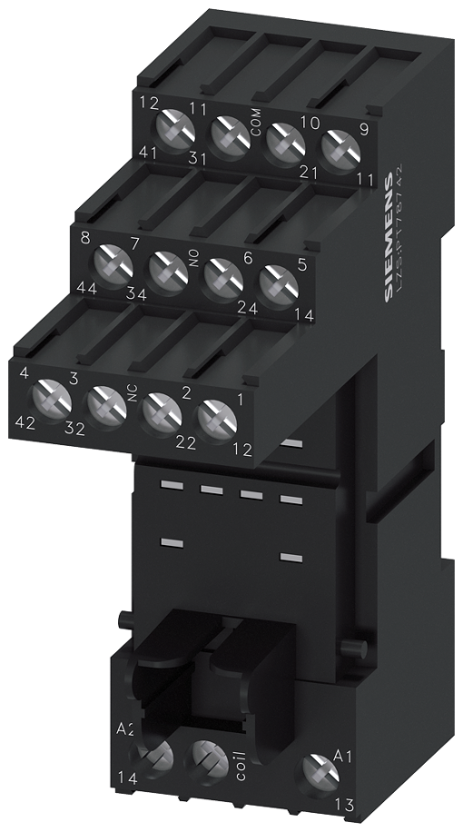 Plugin base for PT relay 4 changeover contacts