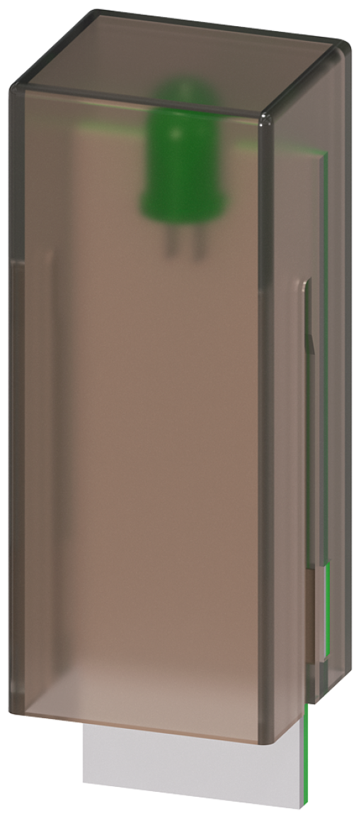 LED module green 230 V AC