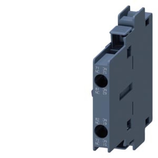 first lateral auxiliary switch 2 NC contacts screw terminal for contactors 
