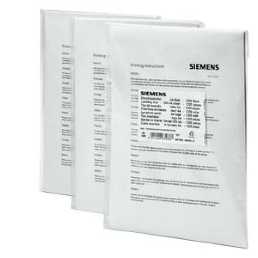 Labeling strips for operator unit with display 3UF721