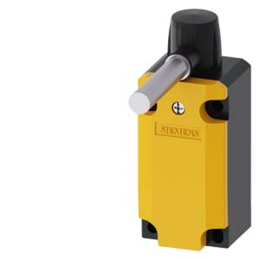 Hinge switch metal encl 40 mm EN50041 with solid shaft D10 mm actuating 