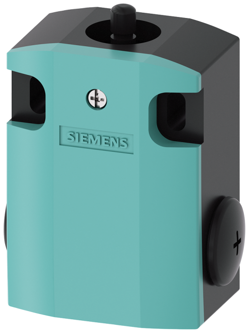 Encl for position switch 3SE51 56 mm wide metal with cover turquoise