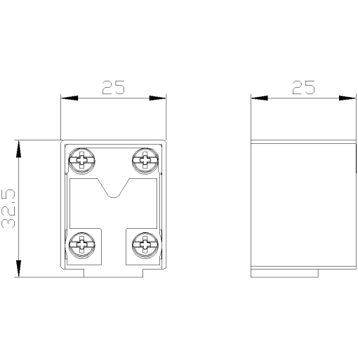 Contact block for position switch 3SE5152 1 NO1 NC quickaction contact