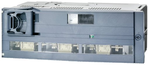 Switch disconnector with fuses Inline design pluggable NH3 630 A 2pole Hi