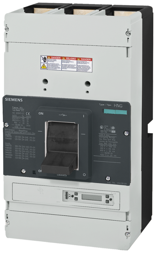circuit breaker VL1200 UL type NG cat no HNX3B900 noninterchangeable fra