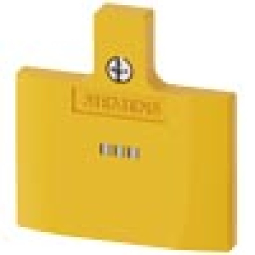 LED cover for position switch for plastic enclosure 50 mm LEDs 24 V DC yellow