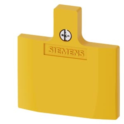 Cover for position switch for plastic enclosure 50 mm yellow