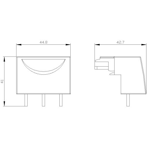 Cable connector S00 multiunit packaging 10 units