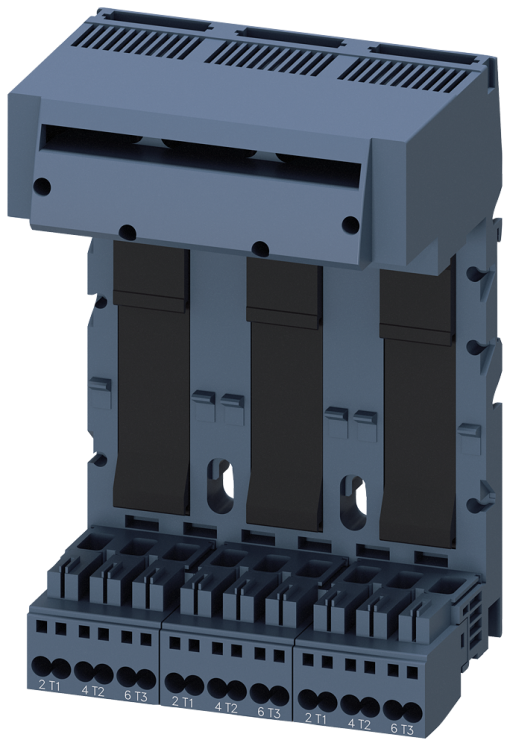 Triple extension block connection main circuit springloaded terminal 3