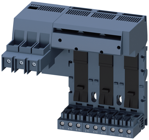 Infeed left connection main circuit screw terminal 3