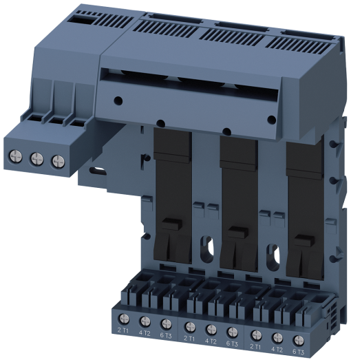 Infeed left connection main circuit screw terminal 3