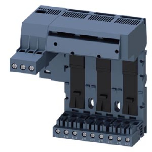 Infeed left connection main circuit screw terminal 3