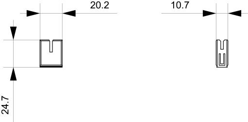 PE extension connector