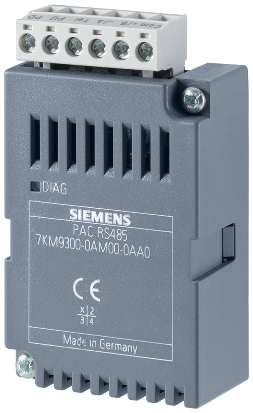 RS485 expansion module plugin for 7KM PAC3200  4200  3VA COM100  800