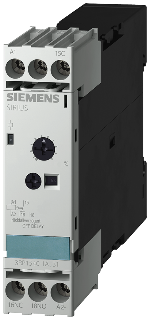 Timing relay electronic OFFdelay 1 CO 9 time ranges 005600s