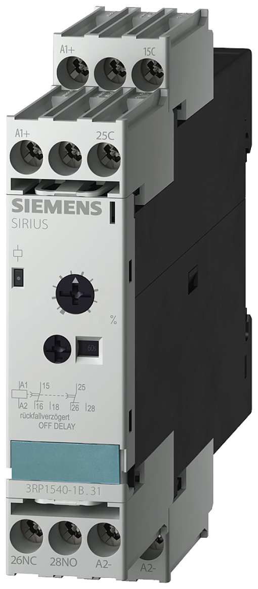 Timing relay electronic OFFdelay 2 CO 9 time ranges 005600s