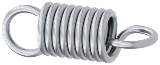 Tension spring larger than 35 N made of steel for 3SE7 cableoperated switch