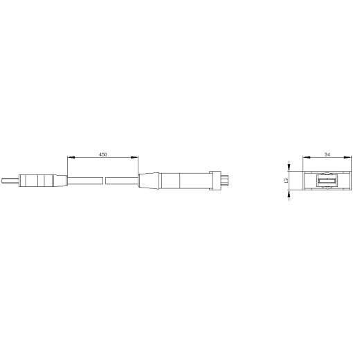 Bus termination module for SIMATIC NET L2RS 485 and PROFIBUS RS 485