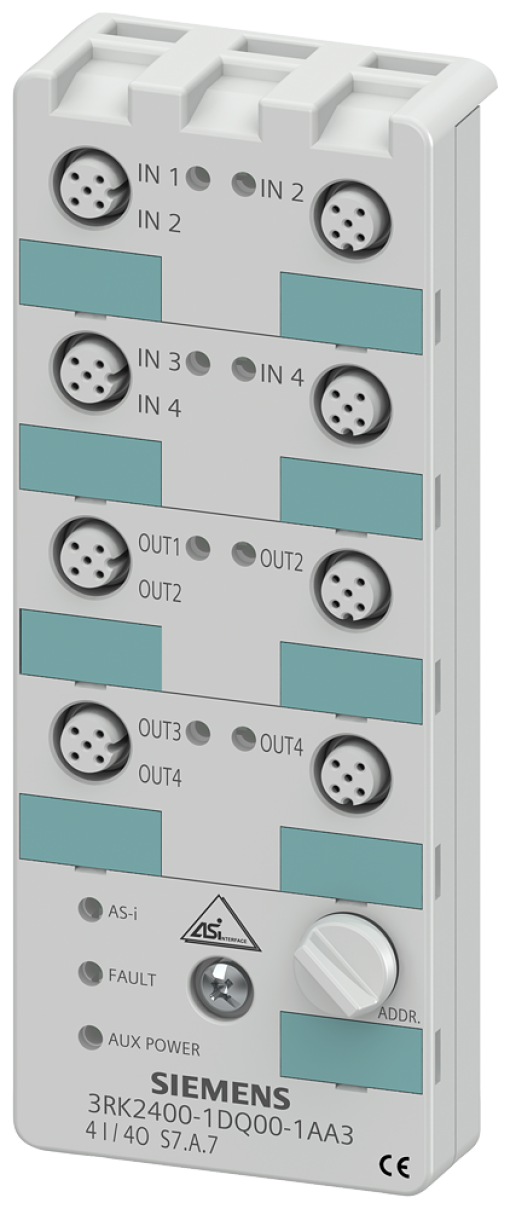 ASInterface compact module K60 IP67 AB slave SPEC 30 digital 4 DI4 DQ
