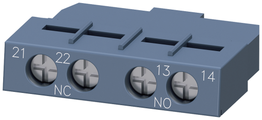 Auxiliary switch transverse 1 NO  1 NC for circuit breaker S00S0