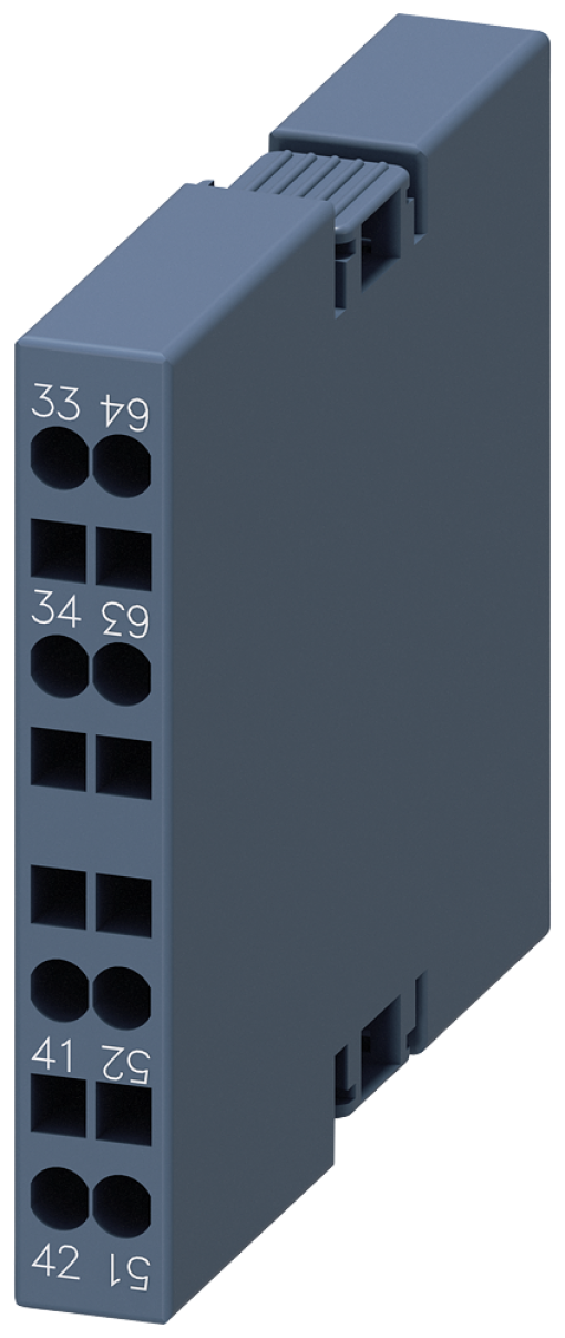 Solidstate compatible auxiliary switch lateral current paths 1 NO 1 NC