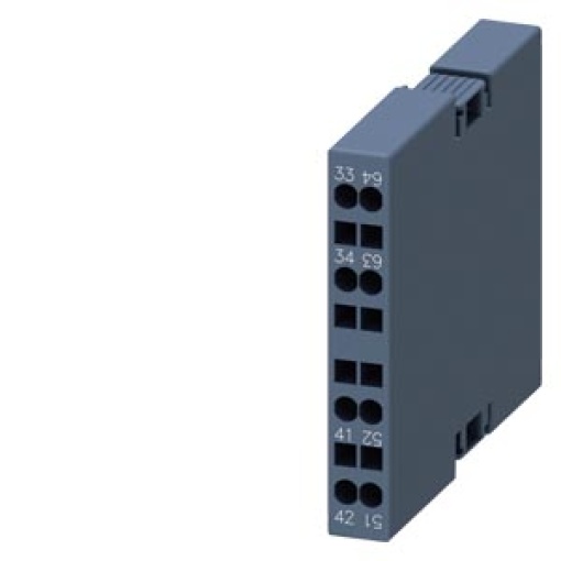 Solidstate compatible auxiliary switch lateral current paths 1 NO 1 NC