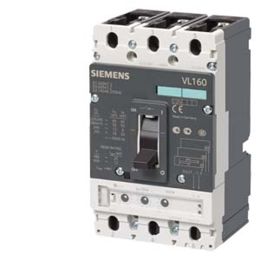 circuit breaker VL160L very high breaking capacity Icu100kA 415V AC 4pole