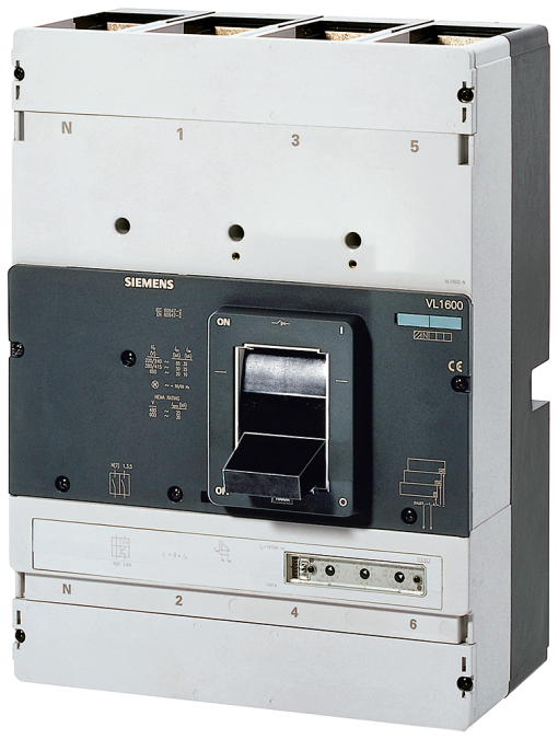 circuit breaker VL1600H high breaking capacity Icu70kA 415V AC 4pole line