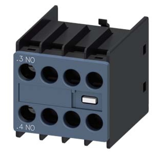 Auxiliary switch 1 NO current path 1 NO for contactor relays and motor cont