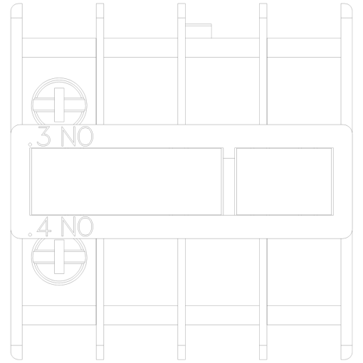 Auxiliary switch 1 NO current path 1 NO 3RT234