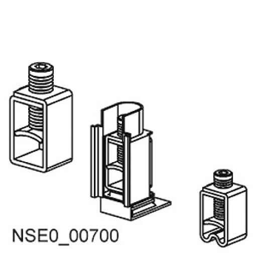 accessory for VL400 box terminals comprises 3 box terminals and terminal cove