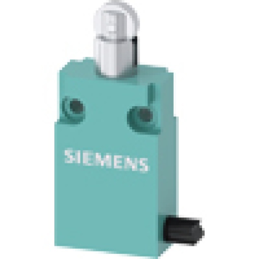 Position switch in compact design 30 mm wide with connection cable 2 m
