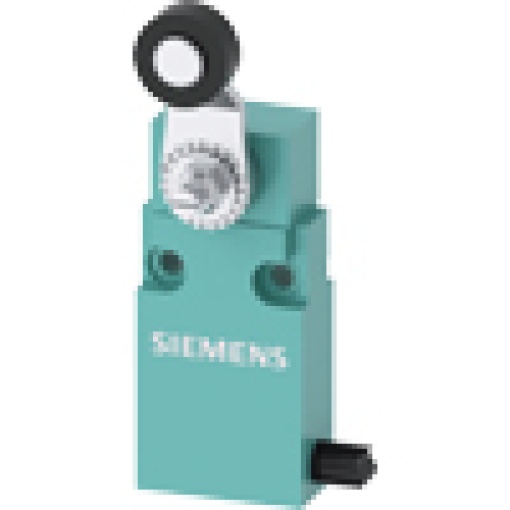 Position switch in compact design 30 mm wide with connection cable 2 m