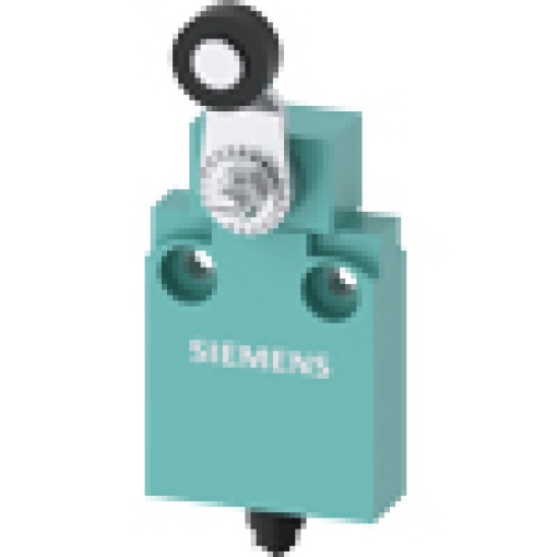 Position switch in compact design 40 mm wide with connection cable 2 m