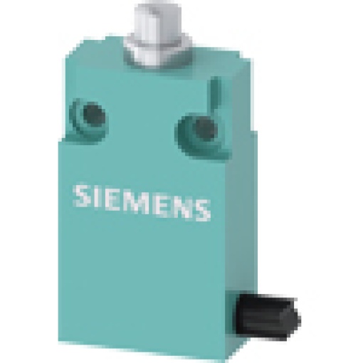 Position switch in compact design 30 mm wide with connection cable 2 m