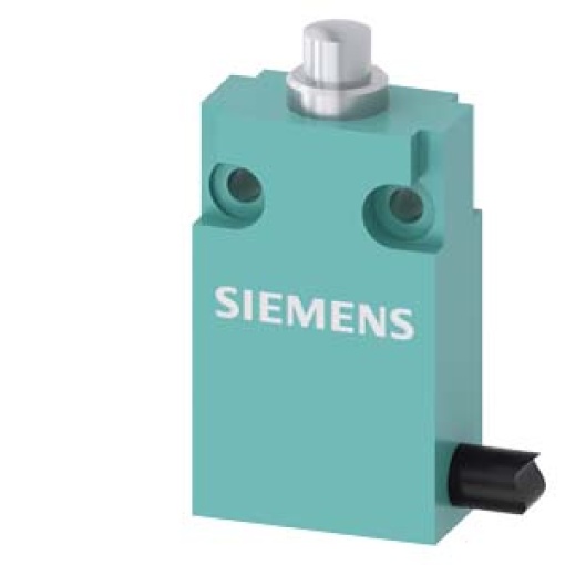 Position switch in compact design 30 mm wide with connection cable 2 m