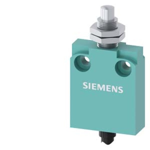 Position switch in compact design 40 mm wide with connection cable 2 m