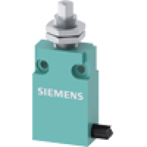 Position switch in compact design 30 mm wide with connection cable 2 m