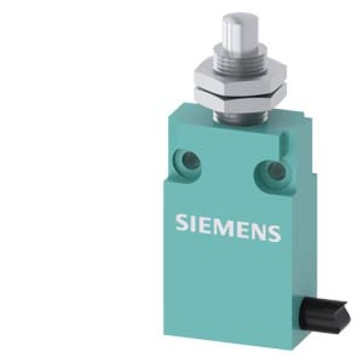 Position switch in compact design 30 mm wide with connection cable 2 m