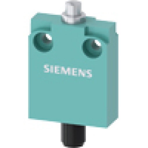 Position switch in compact design 40 mm wide with M12 connector plug