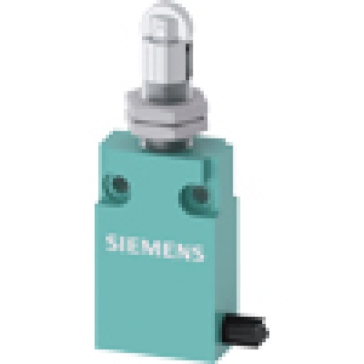 Position switch in compact design 30 mm wide with connection cable 2 m