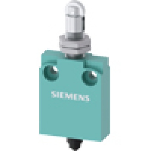 Position switch in compact design 40 mm wide with connection cable 2 m
