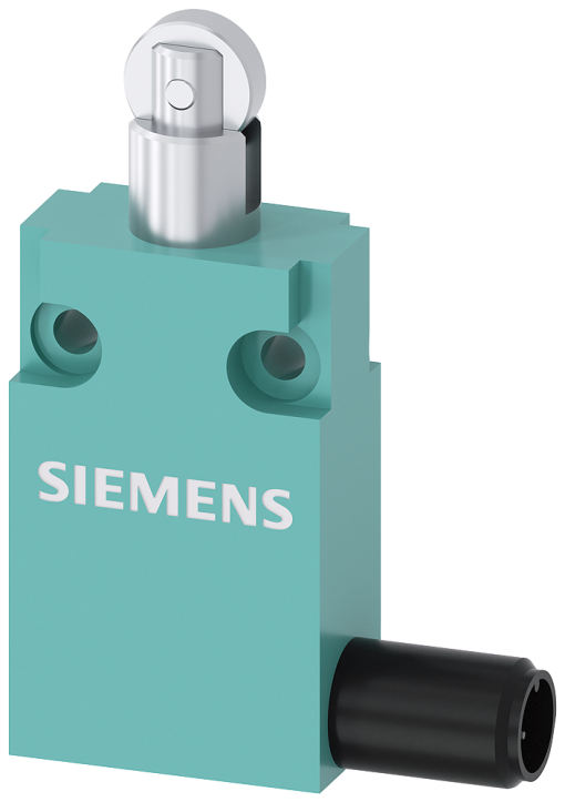 Position switch in compact design 30 mm wide with M12 connector plug